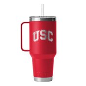 USC Trojans Yeti Cardinal Arch Straw Rambler with Handle